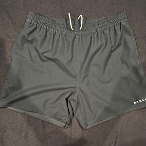 Oakley Navy and White Swim Shorts